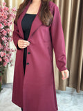 Rust Longline Coat Green