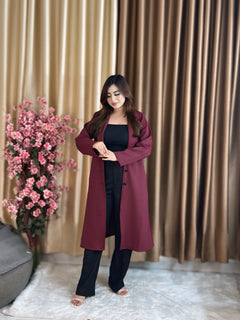 Rust Longline Coat Green