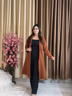 Rust Longline Coat