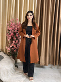 Rust Longline Coat