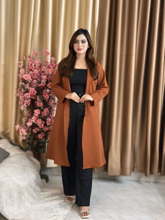Rust Longline Coat